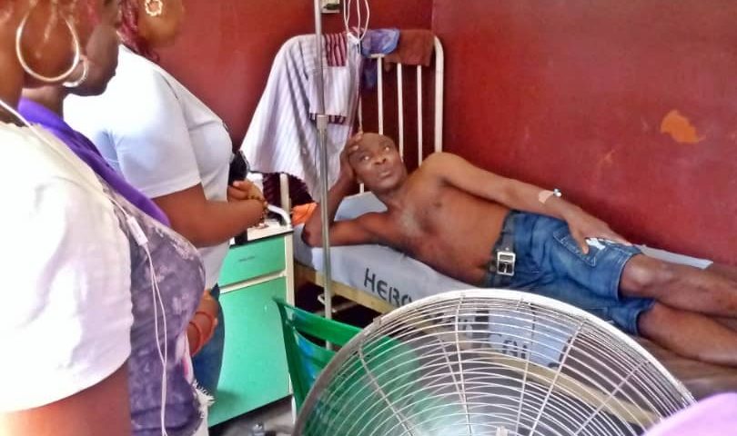 MEDICAL INTERVENTION AT HERO HOSPITAL IN OJA ORILE IGANMU LAGOS STATE NIGERIA ON 20TH APRIL 2020.