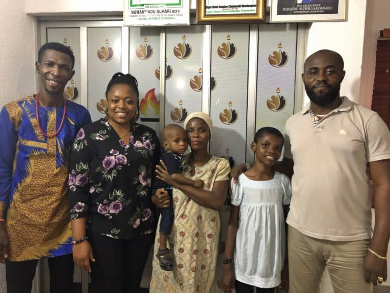The Light Givers Adopt Okoh Ayomide Praise
