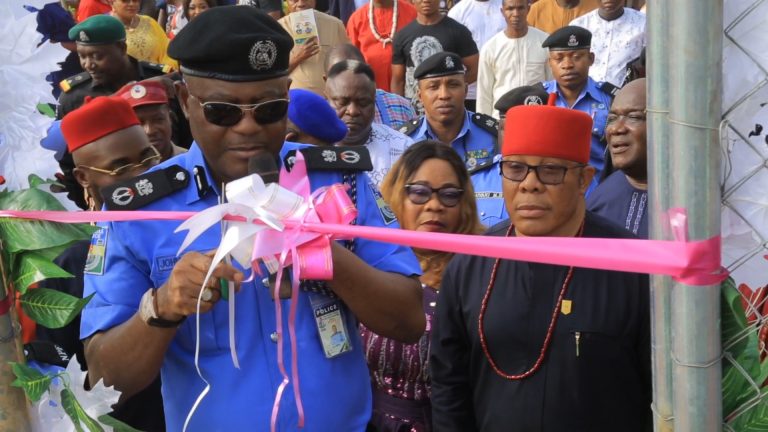 OFFICIAL COMMISSIONING OF THE DIG VAL NTOMCHUKWU LAWN TENNIS COURT BUILT AND DONATED BY THE LIGHT GIVERS HUMANITARIAN FOUNDATION (TLGHF) TO NIGERIAN POLICE FORCE: IHIALA DIVISIONAL POLICE HEADQUARTERS, IHIALA ANAMBRA STATE NIGERIA.